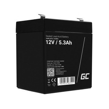 Green Cell AGM45 UPS battery Sealed Lead Acid (VRLA) 12 V 5,3 Ah Green Cell AGM45 UPS battery Sealed Lead Acid (VRLA) 12 V 5,3 Ah