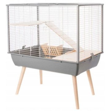 ZOLUX Neo Muki H58 grey - cage for rodents ZOLUX Neo Muki H58 grey - cage for rodents