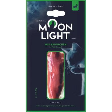 MOONLIGHT Dinner Rabbit Fillet - treat for cats - 22g MOONLIGHT Dinner Rabbit Fillet - treat for cats - 22g