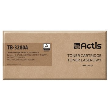 Actis TB-3280A Toner (replacement for Brother TN3280; Standard; 8000 pages; black) Actis TB-3280A Toner (replacement for Brother TN3280; Standard; 8000 pages; black)