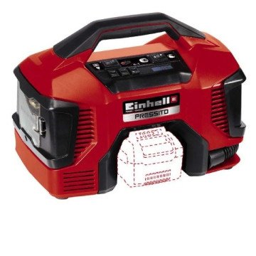 Einhell 4020460 air compressor 21 l/min 90 W AC/Battery Einhell 4020460 air compressor 21 l/min 90 W AC/Battery