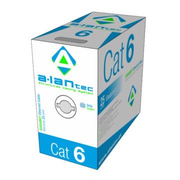 A-LAN KIU6PVC305 networking cable Grey 305 m Cat6 U/UTP (UTP) A-LAN KIU6PVC305 networking cable Grey 305 m Cat6 U/UTP (UTP)
