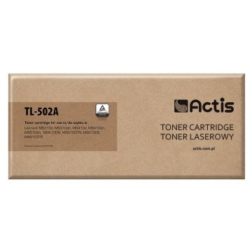 Actis TL-502A toner (replacement for Lexmark 50F2H00; Standard; 5000 pages; black) Actis TL-502A toner (replacement for Lexmark 50F2H00; Standard; 5000 pages; black)