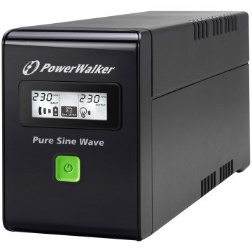 PowerWalker VI 600 SW FR Line-Interactive 0.6 kVA 360 W 2 AC outlet(s) PowerWalker VI 600 SW FR Line-Interactive 0.6 kVA 360 W 2 AC outlet(s)