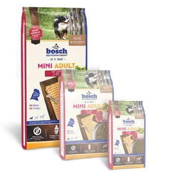 Bosch MINI ADULT WITH LAMB & RICE Bosch MINI ADULT WITH LAMB & RICE