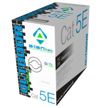 A-LAN KIU5OUTZ305 networking cable Black 305 m Cat5e U/UTP (UTP) A-LAN KIU5OUTZ305 networking cable Black 305 m Cat5e U/UTP (UTP)