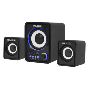 BLOW 66-377# loudspeaker 3-way 3 W Black Wireless