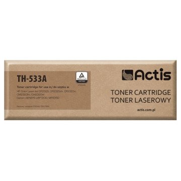 Actis TH-533A Toner (replacement for HP 304A CC533A, Canon CRG-718M; Standard; 3000 pages; magenta) Actis TH-533A Toner (replacement for HP 304A CC533A, Canon CRG-718M; Standard; 3000 pages; magenta)