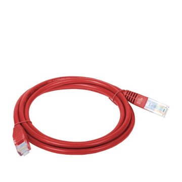 Alantec KKU5CZE1 networking cable Red 1 m Cat5e U/UTP (UTP)