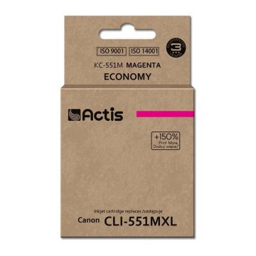 Actis KC-551M Ink (replacement for Canon CLI-551M; Standard; 12 ml; magenta)