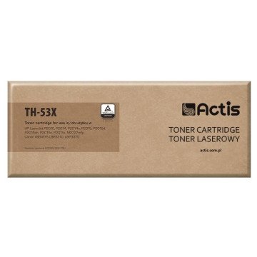 Actis TH-53X toner (replacement for HP 53X Q7553X, Canon CRG-715H; Standard; 7000 pages; black) Actis TH-53X toner (replacement for HP 53X Q7553X, Canon CRG-715H; Standard; 7000 pages; black)