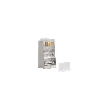 Lanberg PLS-6000 wire connector RJ-45 Stainless steel, Transparent Lanberg PLS-6000 wire connector RJ-45 Stainless steel, Transparent