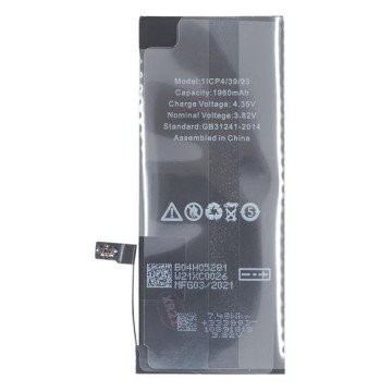 Battery for iPhone 7 1960mAh Li-Ion (Bulk) Battery for iPhone 7 1960mAh Li-Ion (Bulk)