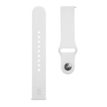 Tactical 436 Silicone Band 20mm White
