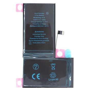 Battery for iPhone XS Max 3174mAh Li-Ion (Bulk) Battery for iPhone XS Max 3174mAh Li-Ion (Bulk)