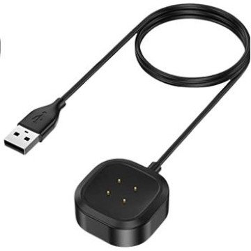 Tactical USB Charging Cable for Fitbit Versa 3/Sense Tactical USB Charging Cable for Fitbit Versa 3/Sense