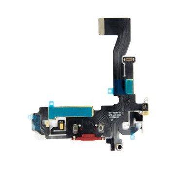 iPhone 12/12 Pro Flex Cable with Charging Connector Red iPhone 12/12 Pro Flex Cable with Charging Connector Red