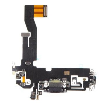 iPhone 12/12 Pro Flex Cable with Charging Connector Black iPhone 12/12 Pro Flex Cable with Charging Connector Black
