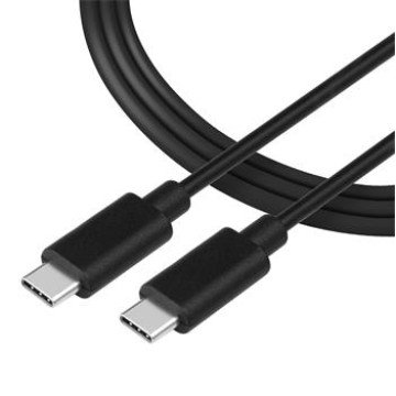 Tactical Smooth Thread Cable USB-C/USB-C 2m Black
