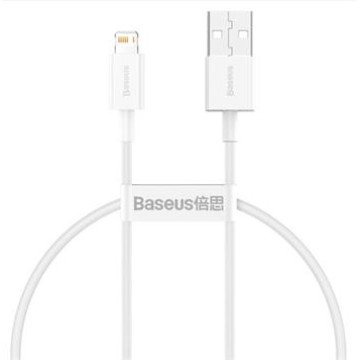 Baseus CALYS-02 Superior Fast Charging Cable Lightning 2.4A 0.25m White Baseus CALYS-02 Superior Fast Charging Cable Lightning 2.4A 0.25m White