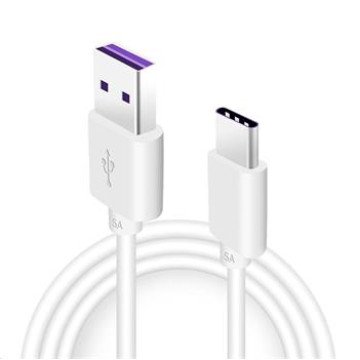Huawei Original Quick Charger USB-C Data Cable 5A 1m White (Service Pack)