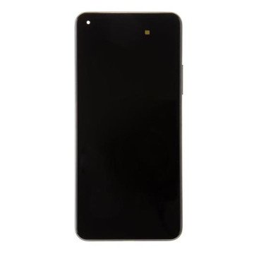 LCD Display + Touch Unit + Front Cover for Xiaomi Mi 11 Lite 4G Black (Service Pack)