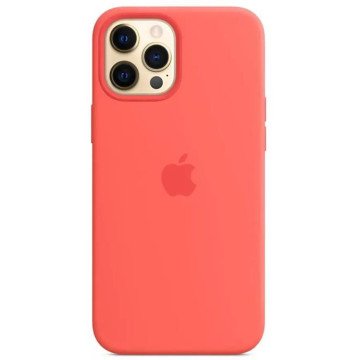 MHL93ZM/A Apple Silicone Magsafe Cover for iPhone 12 Pro Max Pink Citrus MHL93ZM/A Apple Silicone Magsafe Cover for iPhone 12 Pro Max Pink Citrus