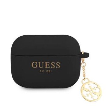 Guess 4G Charm Silicone Case for AirPods Pro Black
