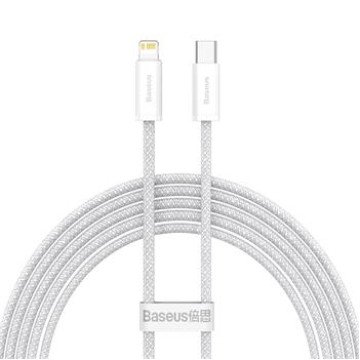 Baseus CALD000102 Dynamic Series Cable USB-C to Lightning 20W 2m White Baseus CALD000102 Dynamic Series Cable USB-C to Lightning 20W 2m White