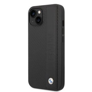 BMW Signature Leather Big Logo Case for iPhone 14 Plus Black BMW Signature Leather Big Logo Case for iPhone 14 Plus Black