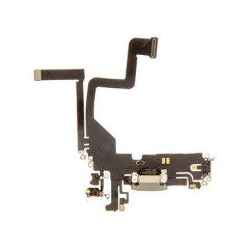 iPhone 14 Pro Flex Cable with Charging Connector Silver iPhone 14 Pro Flex Cable with Charging Connector Silver