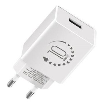 OBAL:ME Wall Charger USB-A 10W White OBAL:ME Wall Charger USB-A 10W White