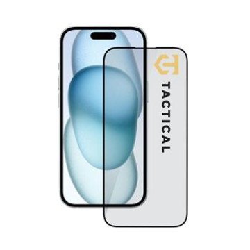 Tactical Glass Shield 5D for Apple iPhone 15 /16 Black Tactical Glass Shield 5D for Apple iPhone 15 /16 Black