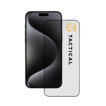 Tactical Glass Shield 5D for Apple iPhone 15 Pro Max Black Tactical Glass Shield 5D for Apple iPhone 15 Pro Max Black