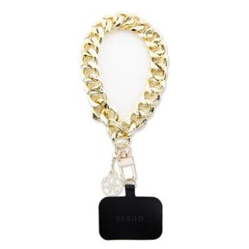 Guess Universal Wrist Strap 4G Charm Gold Guess Universal Wrist Strap 4G Charm Gold