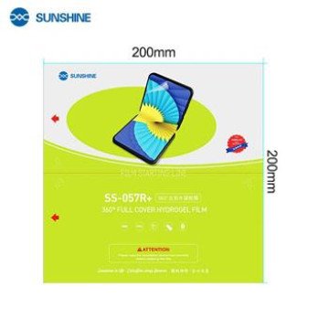 SUNSHINE SS-057R+ 360° Hydrogel Films for Smartphones Pack 25 pcs SUNSHINE SS-057R+ 360° Hydrogel Films for Smartphones Pack 25 pcs