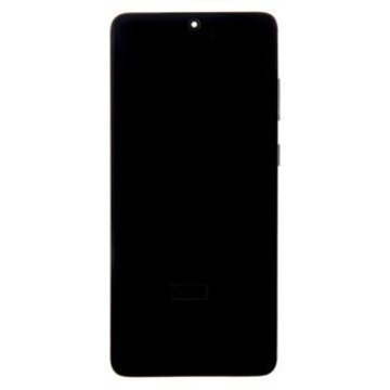 LCD display + Touch Unit + Front Cover for Samsung G986/G985 Galaxy S20+ Cosmic Black
