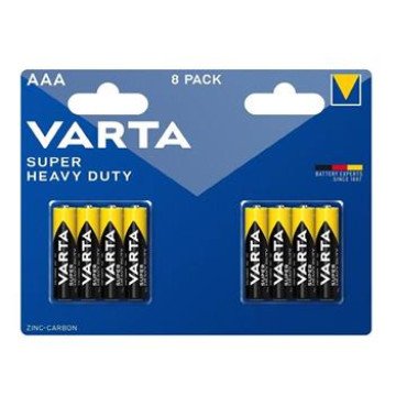 Varta Super Heavy Duty AAA Battery 8pcs