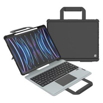 Nillkin Bumper GO Keyboard Case (Backlit Version) for iPad Pro 12.9 2020/2021/2022/ Air 13 2024/2025 Black