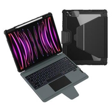 Nillkin Bumper Link Keyboard Case (Backlit Version) for iPad Pro 12.9 2020/2021/2022/ Air 13 2024/2025 Black