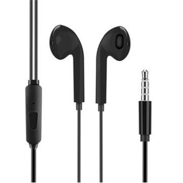 OBAL:ME Wired Earphones 3.5mm Jack Black OBAL:ME Wired Earphones 3.5mm Jack Black