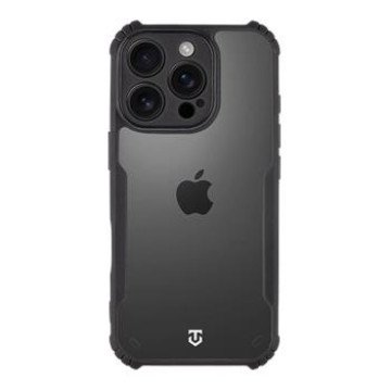 Tactical Quantum Stealth Cover for Apple iPhone 16 Pro Clear/Black