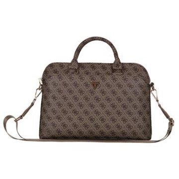 Guess PU 4G Triangle Logo Computer Bag 13/14/15