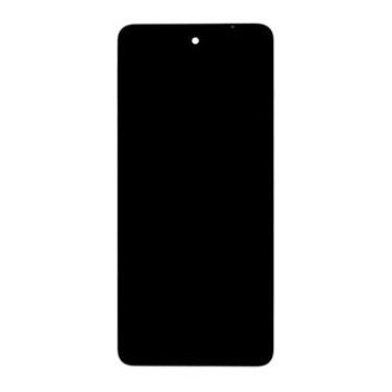 Motorola G24 LCD Display + Touch Unit + Front Cover Black (Service Pack)
