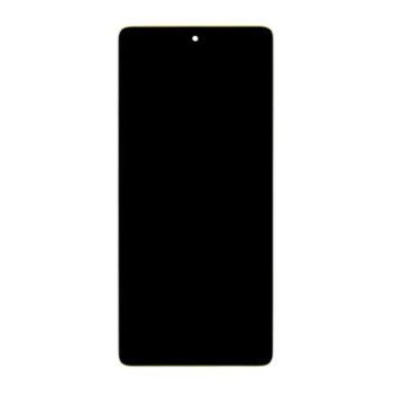 Motorola G85 LCD Display + Touch Unit + Front Cover Olive Green (Service Pack)