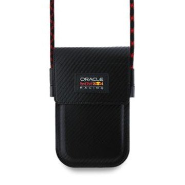 Red Bull PU Carbon Phone Bag Black