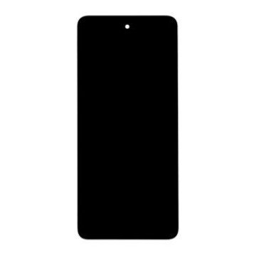 Motorola E14 LCD Display + Touch Unit Black + Front Cover