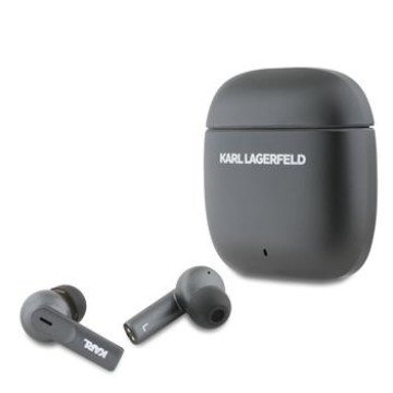 Karl Lagerfeld Elongated Logo ANC/ENC TWS Wireless Earphones Black