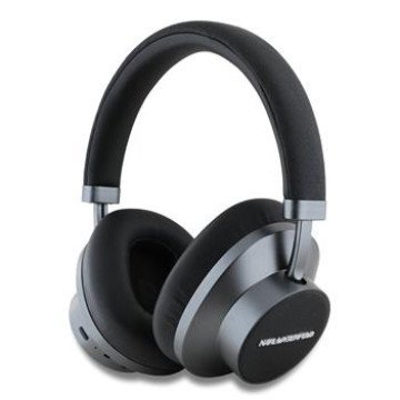 Karl Lagerfeld Saffiano Metal Logo ANC/ENC Wireless Headphone Black