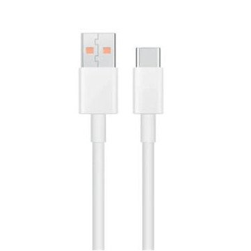 Xiaomi Original USB-C Data Cable 6A 1m White (Service Pack) Xiaomi Original USB-C Data Cable 6A 1m White (Service Pack)
